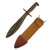 Original U.S. WWI Model 1917 Bolo Knife by Plumb St. Louis with Canvas Scabbard - both dated 1918 Original Items