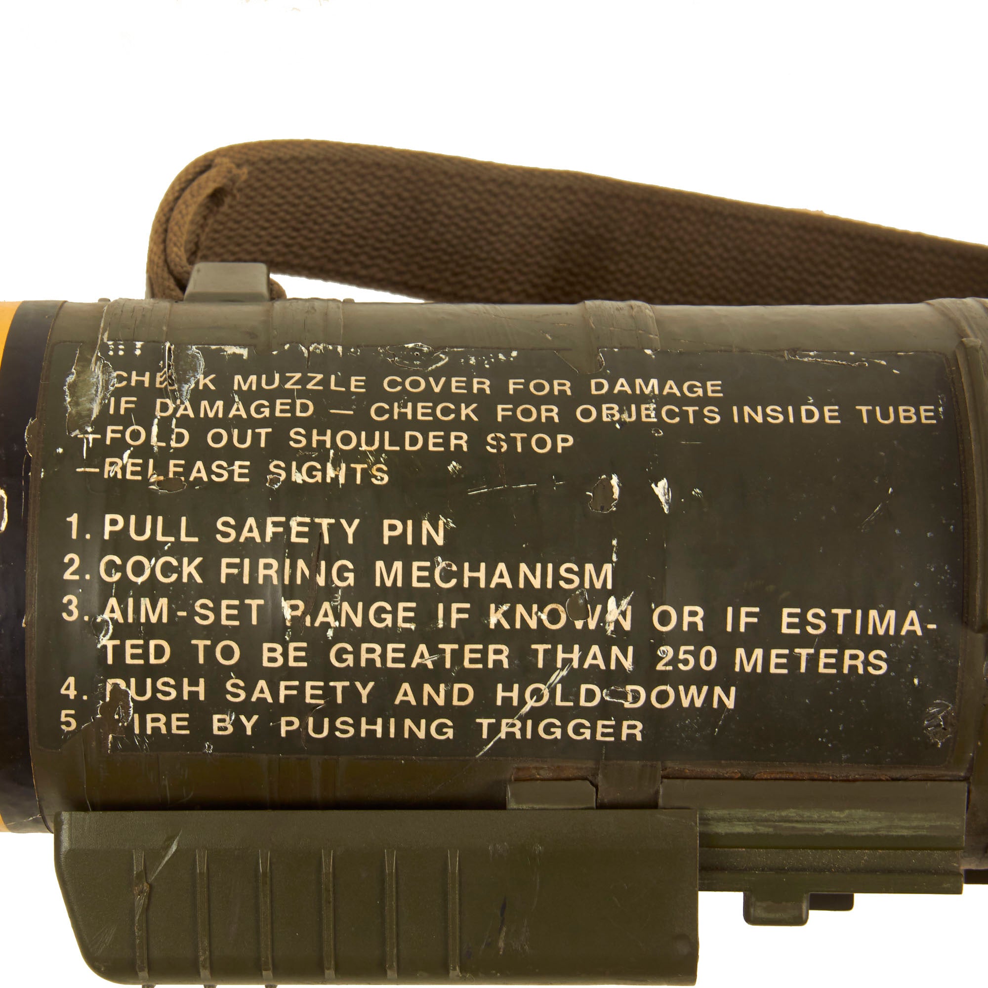 Original U.S. M163 AT-4 Recoilless Smoothbore 84mm Anti-Tank Launcher ...