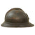 Original French M1915 Adrian Infantry Helmet Shell - Horizon Blue Original Items