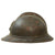 Original French M1915 Adrian Infantry Helmet Shell - Horizon Blue Original Items