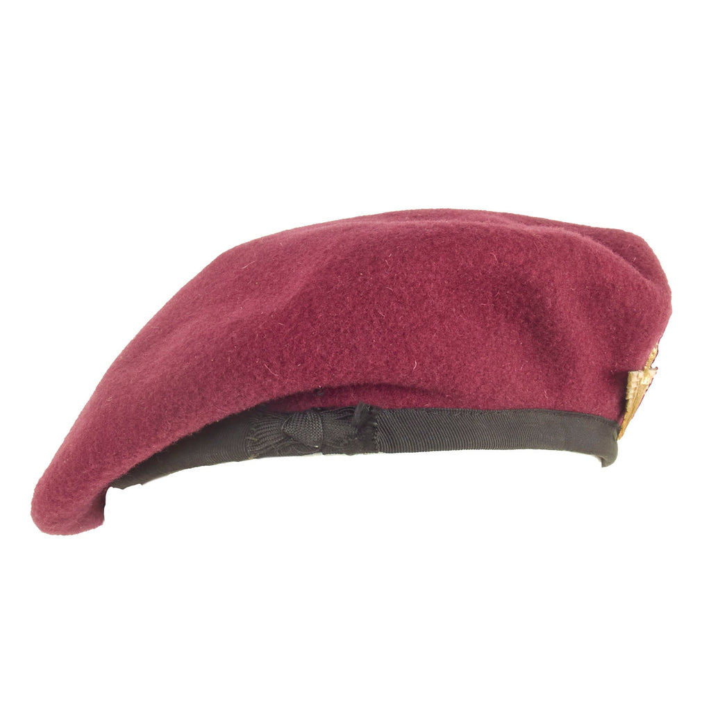 Original British Post WWII Parachute Regiment Maroon Beret by House of ...