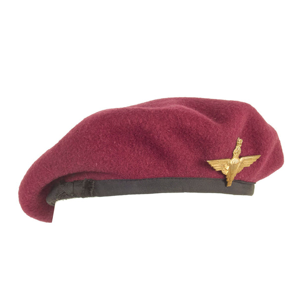 Original British Post WWII Parachute Regiment Maroon Beret by House of ...