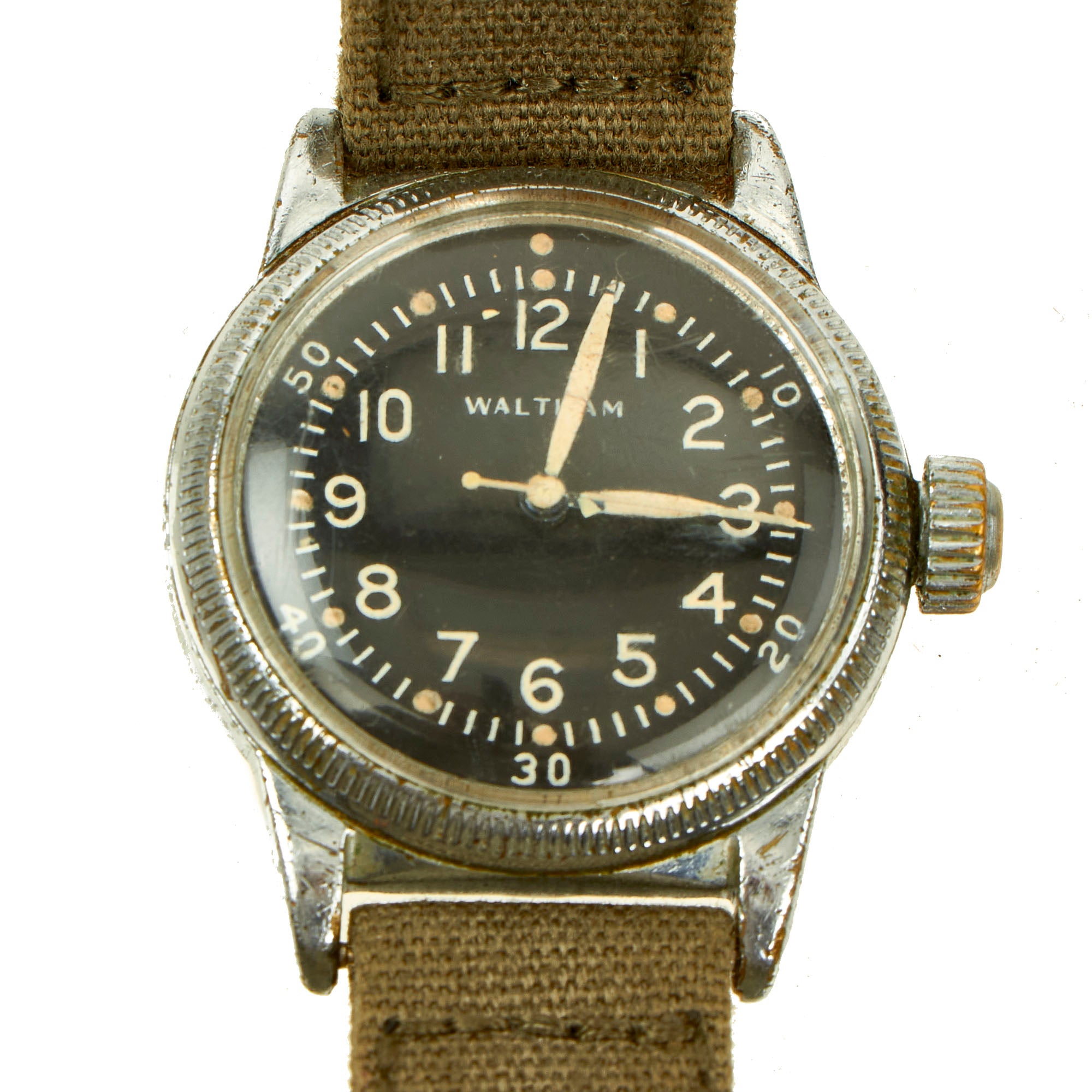 Original U.S. WWII 1945 Dated Type A-11 US Army Wrist Watch by