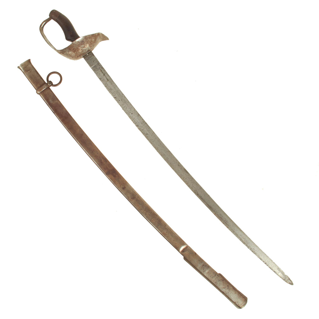 Original Spanish-American War Modelo 1895 Mounted Troops Saber and Scabbard dated 1898 by Toledo - U.S. Bringback Original Items