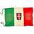 Original Italian WWII Kingdom of Italy Flag With Savoy Coat of Arms - 31” x 19 ½” Original Items