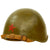 Original WWII Russian Soviet SSh-40 Steel Combat Helmet with Post War Victory Parade Repaint Original Items