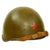 Original WWII Russian Soviet SSh-40 Steel Combat Helmet with Post War Victory Parade Repaint Original Items