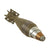 Original U.S. WWII 1944 Dated M49A2 60mm Deactivated Mortar Round with Fuse with and Original Paint - Inert Original Items