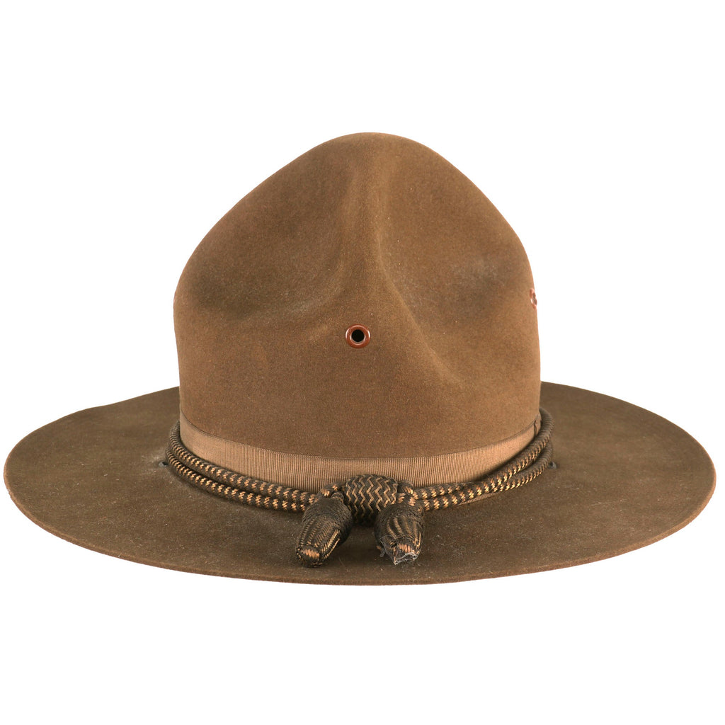 Original U.S. WWI Excellent US Army M1911 Felt Campaign Hat by Stetson With Officers’ Cord - 6 ⅞ Original Items