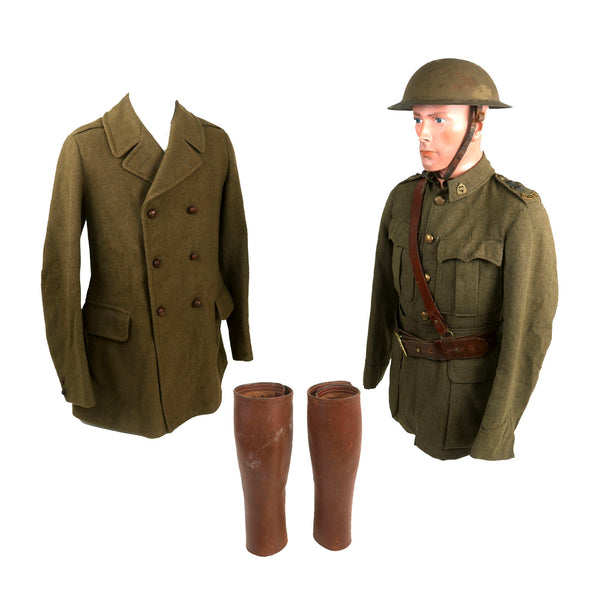 Original WWI ANZAC New Zealand Veterinary Corps Officer’s Uniform, Hel ...