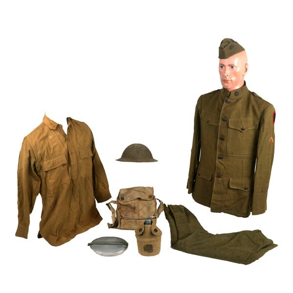 Original Identified WWI U.S. 76th Division Field Artillery Uniform & F ...