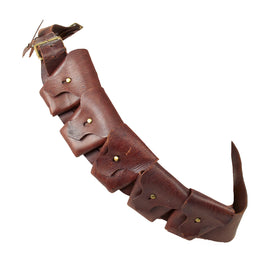 Original Australian WWI P-1903 Five Pocket Leather Cavalry Bandolier