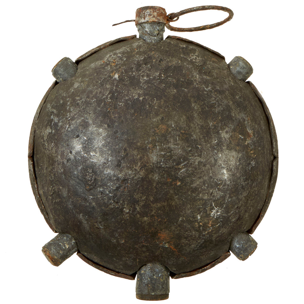 Original German WWI Model 1915 Inert "Turtle" Offensive Discus Hand Grenade - Discushandgranate Original Items