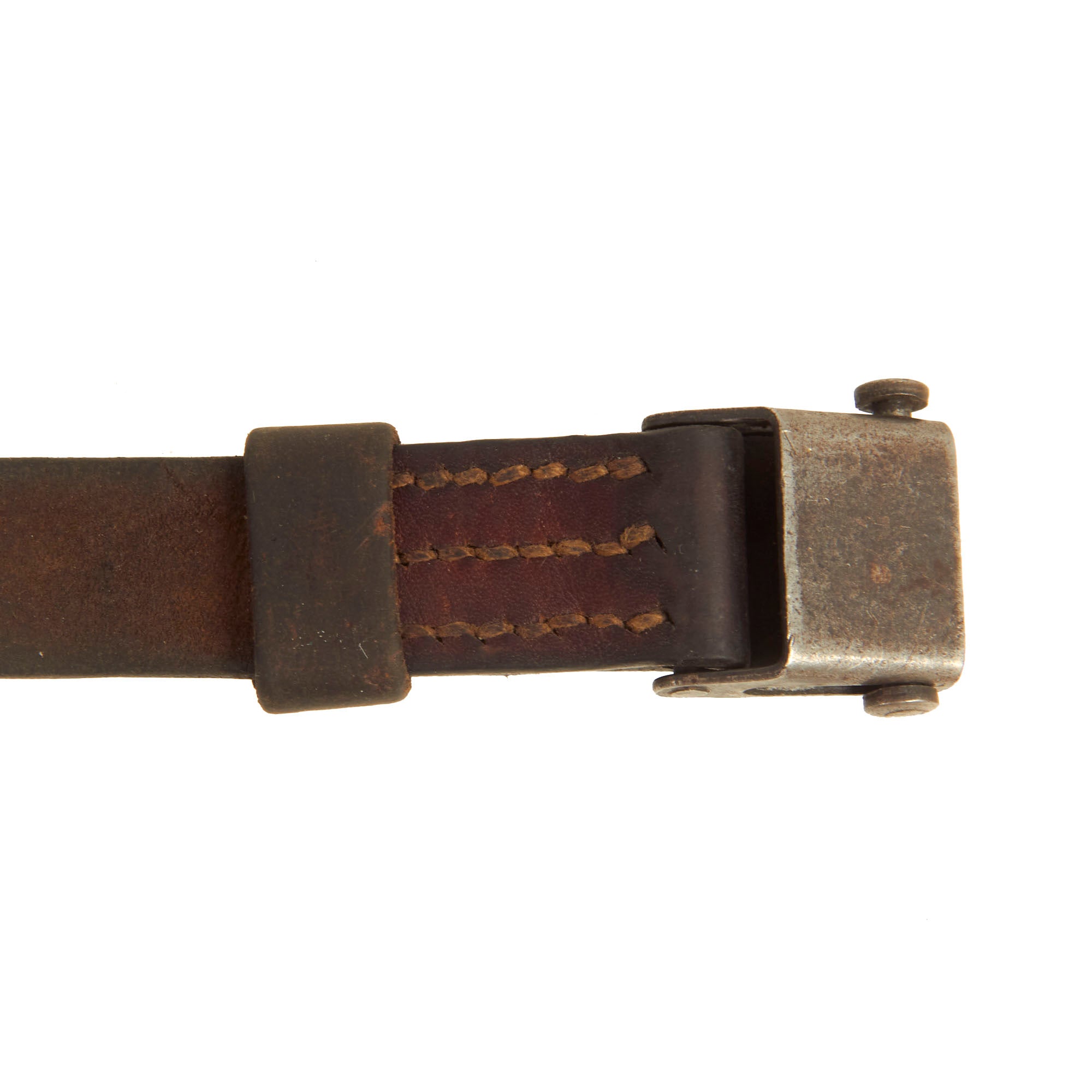 Original German WWII Maschinenpistole 40 / MP40 Leather Sling With Kee ...