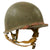 Original U.S. WWII M1-C Paratrooper Front Seam Swivel Bale Helmet with Factory-Made Jump Liner by Westinghouse - Correct WWII Configuration