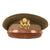 Original U.S. WWII US Army Officer’s Luxenberg Visor Cap Named to Captain Henry J. Briscoe - 325th Glider Infantry Regiment