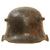 Original Imperial German WWI Single Decal Transitional M18 “Ear Cut Out” Helmet with Liner & Broken Chinstrap - Marked ET 64