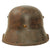 Original Imperial German WWI Single Decal Transitional M18 “Ear Cut Out” Helmet with Liner & Broken Chinstrap - Marked ET 64