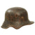 Original Imperial German WWI Single Decal Transitional M18 “Ear Cut Out” Helmet with Liner & Broken Chinstrap - Marked ET 64