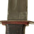 Original U.S. WWII US NAVY PAL RH-37 Fighting Knife with Red Spacers & USN Marked Leather Sheath Original Items