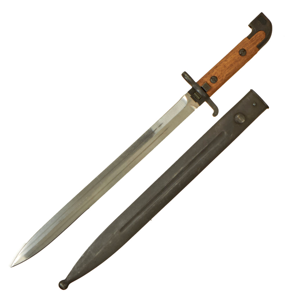 Original Swedish M1914 Bayonet By Eskilstuna For M1894/14 6.5mm Mauser Carbines and M1945 Carl Gustav SMG