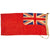 Original British WWI Era Post Union Act British Red Ensign Naval Flag - 16 x 35” Original Items