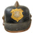 Original Imperial German Pre WWI Dornheim Fire Brigade Leather Pickelhaube Helmet Original Items