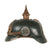 Original Imperial German WWI Bavarian EM/NCO M1895 Pickelhaube Spiked Helmet with Original Chinstrap & Cockades