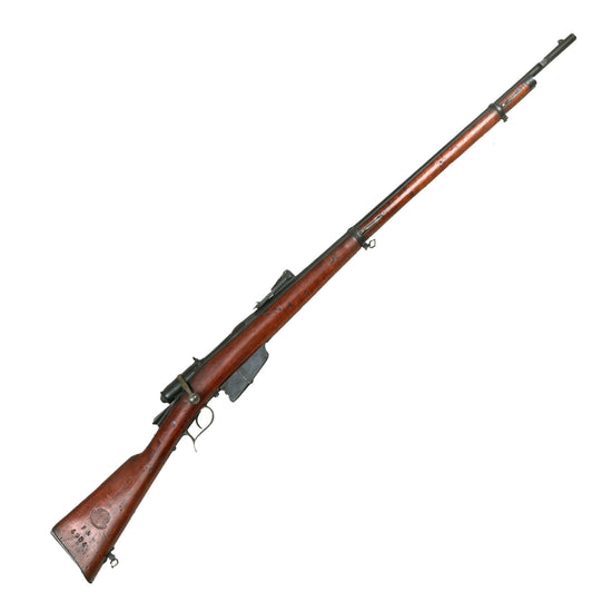 Original Italian Vetterli M1870/87/15 Infantry Rifle Made in Brescia Serial PN4964 Converted to 6.5mm - Dated 1890