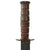 Original U.S. WWII USMC Mark 2 KA-BAR Fighting Knife by CAMILLUS in Leather Sheath with Braided Leather Thong