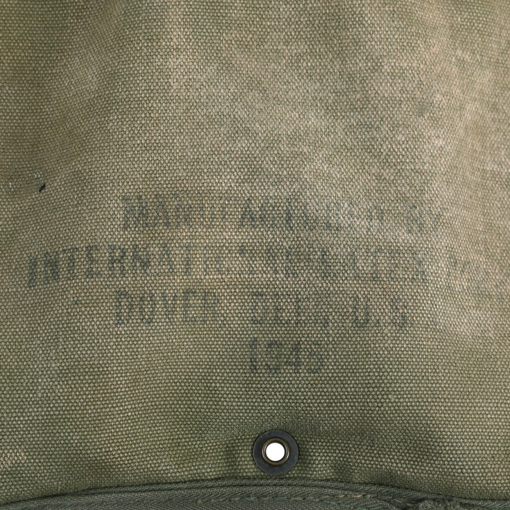 Original U.S. WWII Rare M-1943 Experimental Collapsible 2 QT Canteen W ...