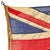 Original British WWII Large Royal Navy White Ensign Battle Flag - 70" x 130" Original Items