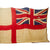 Original British WWII Large Royal Navy White Ensign Battle Flag - 70" x 130" Original Items