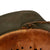 Original German WWII Large M42 Single Decal Army Heer Helmet with 56cm Liner & Chinstrap - Stamped EF66 Original Items