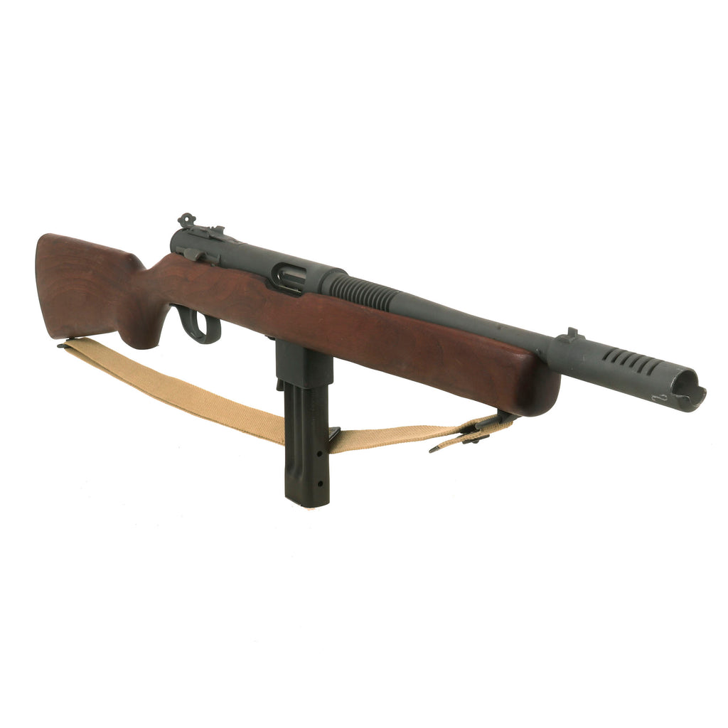 Original U.S. WWII U.S.M.C. .45cal H.&R. Reising Model 50 Display Submachine Gun with Original Sling & Magazine