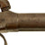 Original Victorian Era Belgian Double Barreled Percussion Pistol with Checkered Wooden Grip and Engraved Frame - Circa 1840