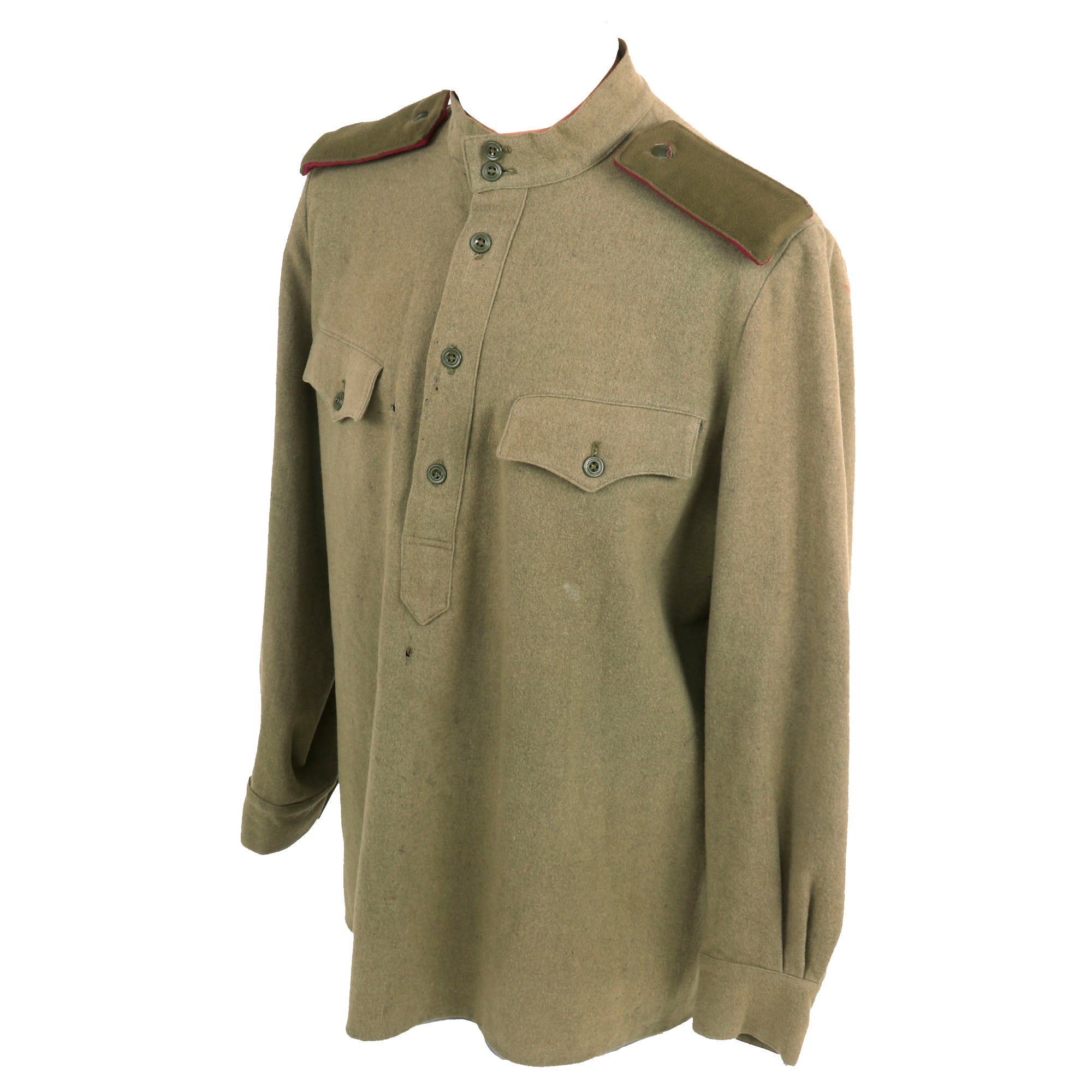 Original Soviet WWII M1943 Uniform Gymnastyorka Blouse Made from U.S ...