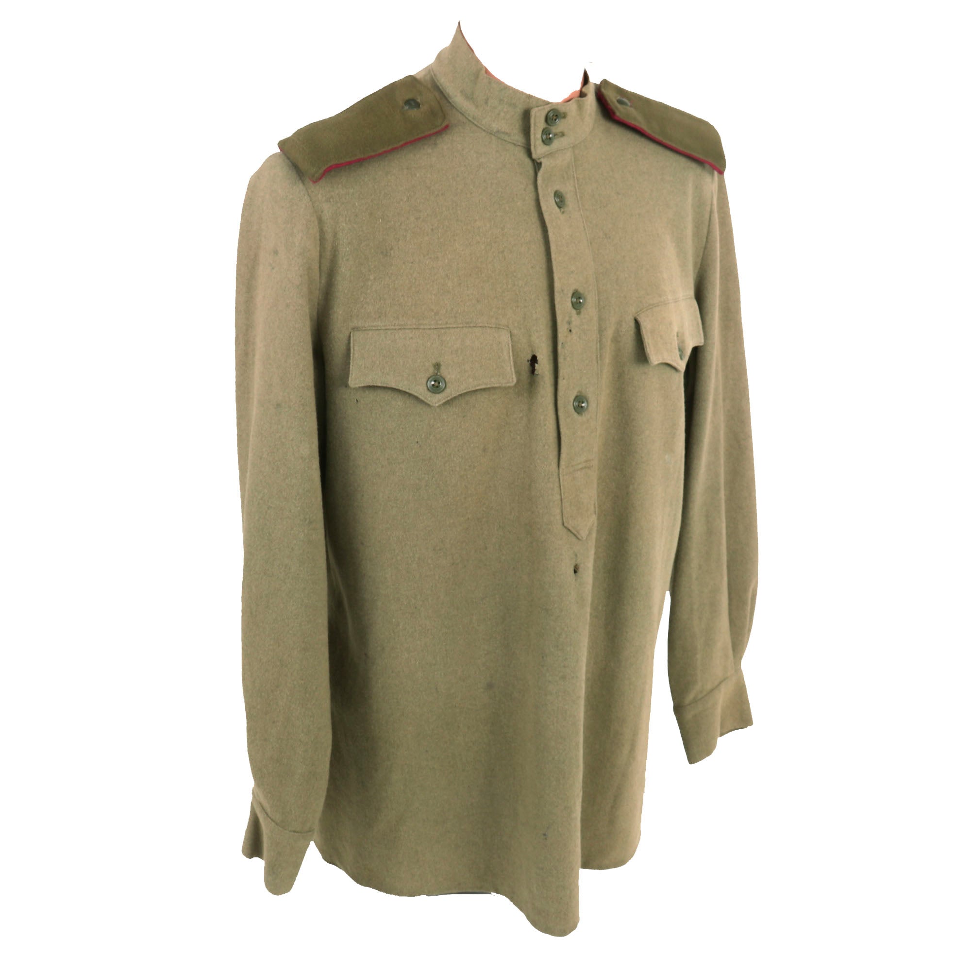 Original Soviet WWII M1943 Uniform Gymnastyorka Blouse Made from U.S ...