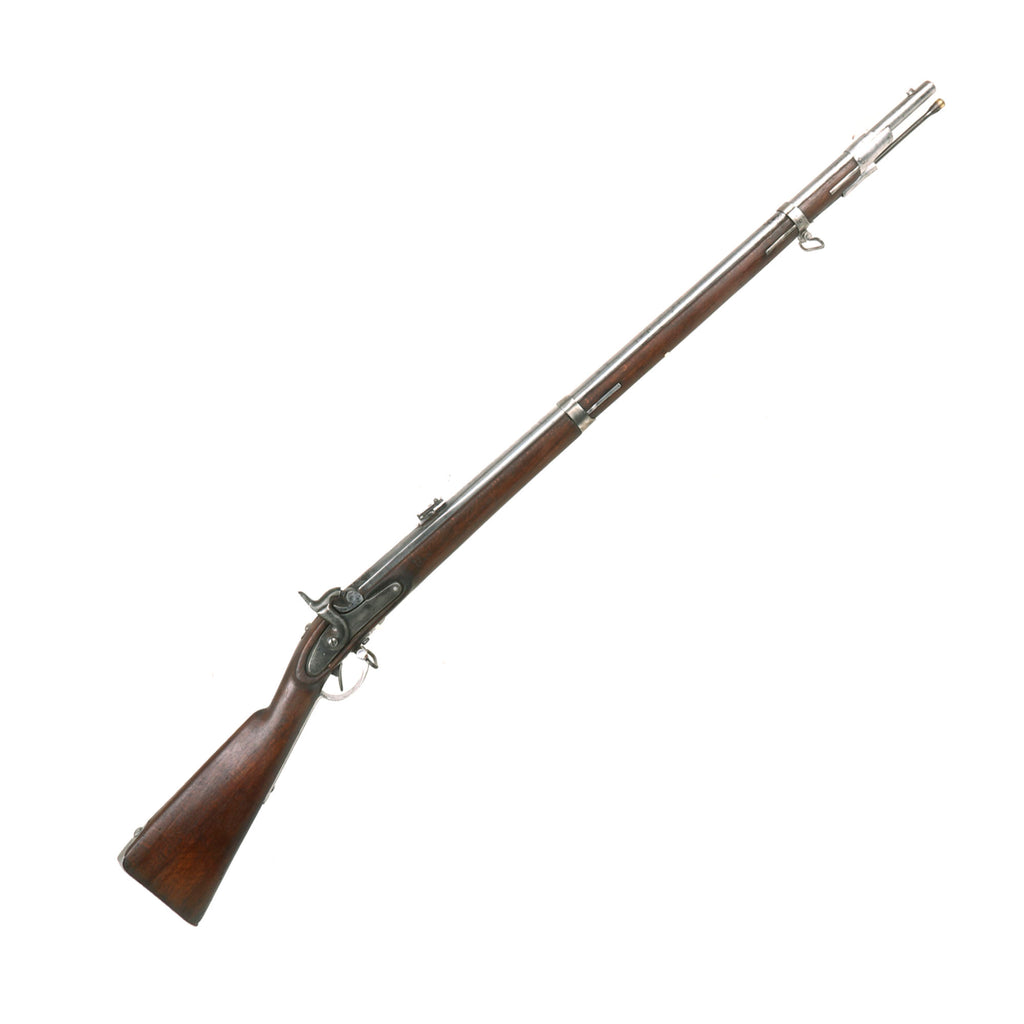 Original U.S. Civil War Austrian M1854 Lorenz Percussion Rifle with Replaced Lock Dated 1849 - Maker Marked