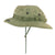 Original U.S. Vietnam War Direct Embroider 20th Engineer Brigade Green Boonie Hat with Veteran Personalization