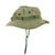 Original U.S. Vietnam War Direct Embroider 20th Engineer Brigade Green Boonie Hat with Veteran Personalization