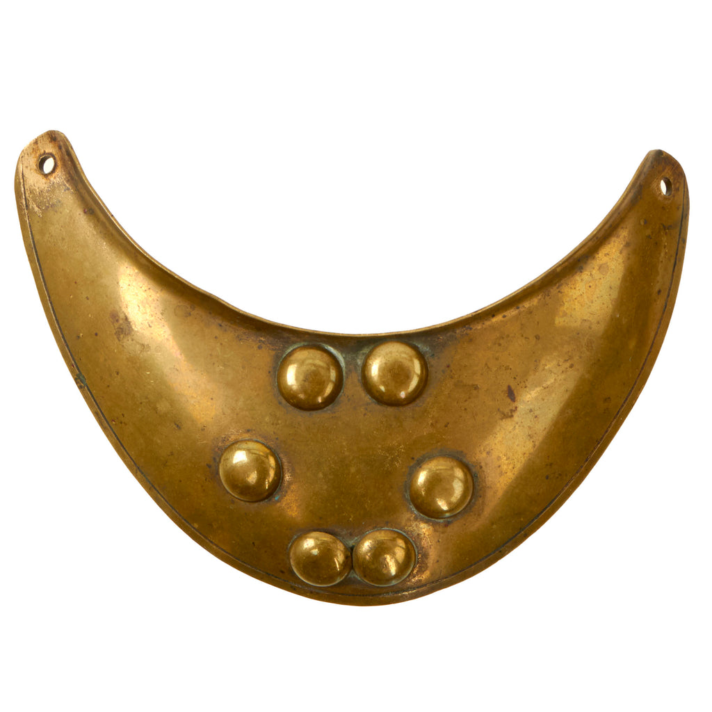 Original U.S. Revolutionary War Era Native American Trade Gorget