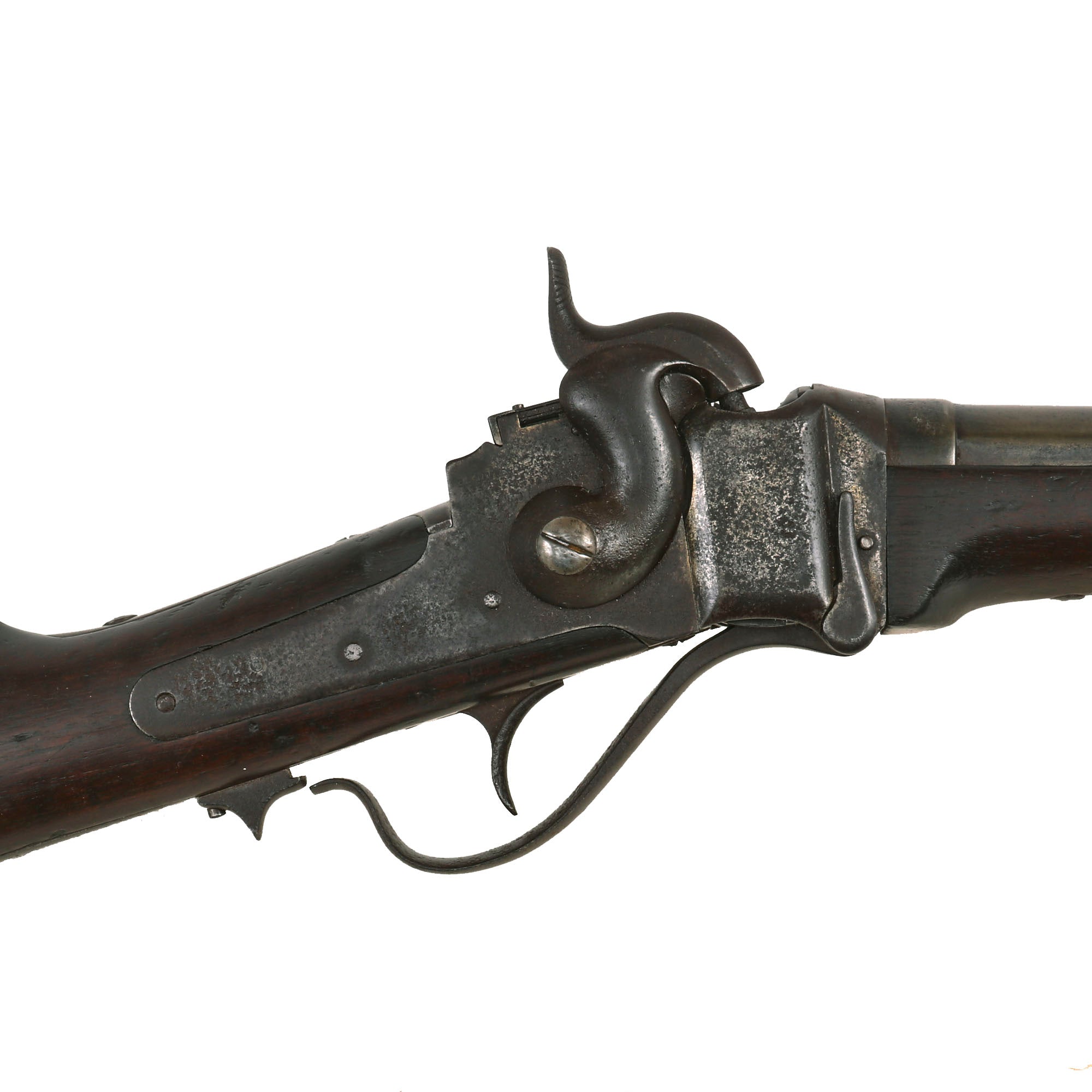 Original U.S. Civil War Sharps New Model 1863 Vertical Breech Saddle-R ...