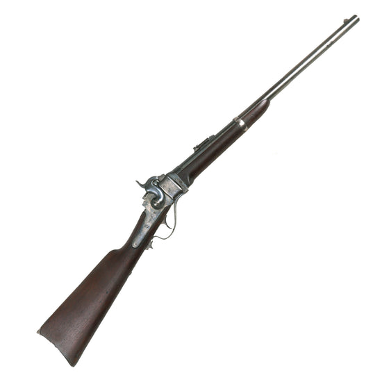 Original U.S. Civil War Sharps New Model 1863 Saddle-Ring Carbine Converted to .50-70 Govt. - Serial C,26278 Original Items