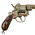 Original Belgian 11mm Pinfire Double Action Revolver Retailed by Eduard Unschuld in Pest, Hungary - Circa 1855