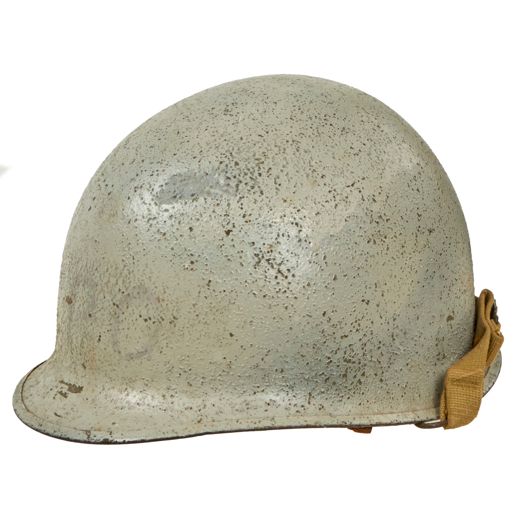 Original U.S. WWII US Named Navy M1 Helmet with Westinghouse Liner - O ...