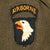 Original U.S. WWII 101st Airborne Division Uniform Jacket & Trousers with Sterling Paratrooper Wings - Airborne Command