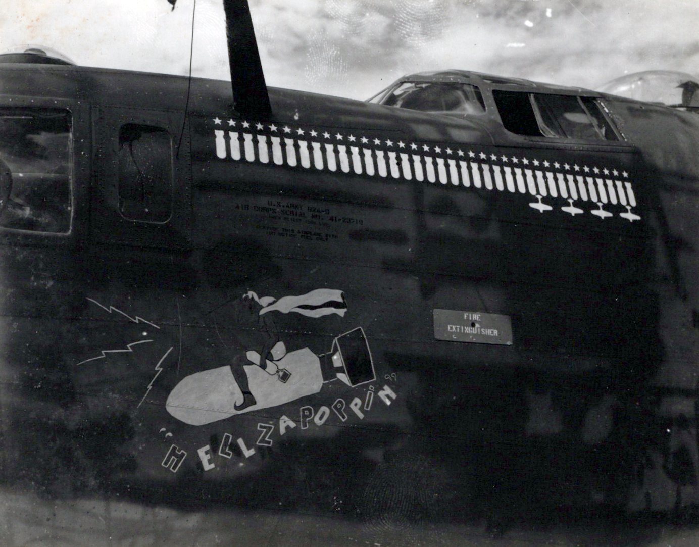 Original U.S. WWII B-17, B-24, & Other Bomber Aircraft Nose Art Photog ...