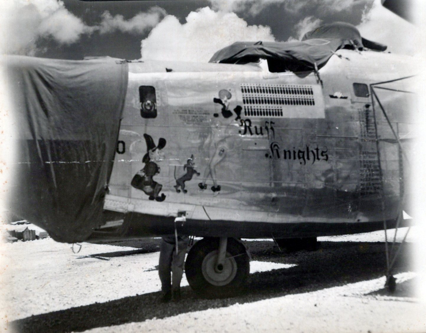 Original U.S. WWII B-17, B-24, & Other Bomber Aircraft Nose Art Photog ...