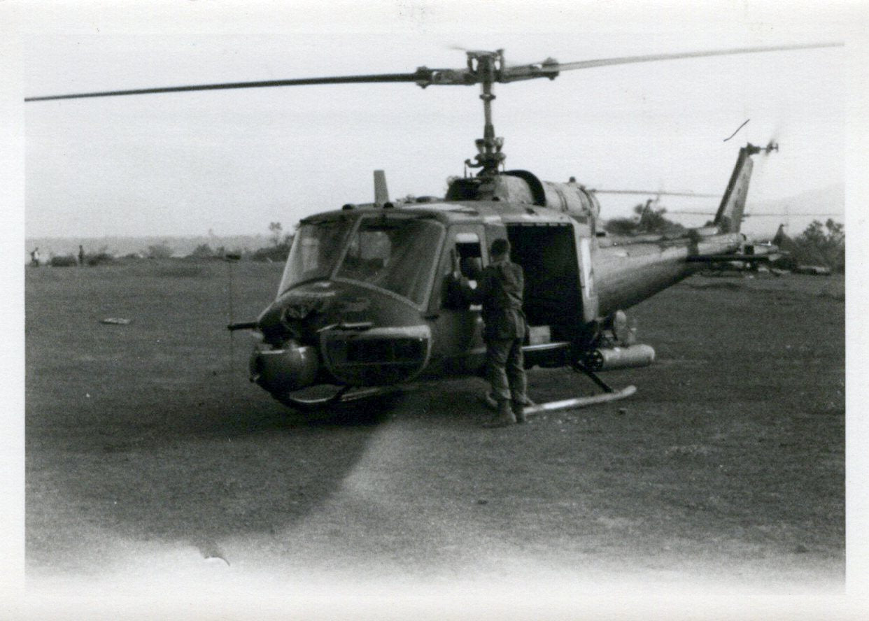 Original U.S. Vietnam War UH-1 Iroquois 